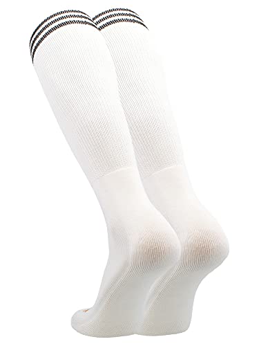 Image of TCK Striped Soccer Socks for Kids, Youth & Adults - Over the Calf Tube Socks for Men & Women, Baseball & Football Team Sports