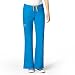 WonderWink Women's Scrubs Romeo 6 Pocket Flare Leg Pant, Malibu Blue, Small