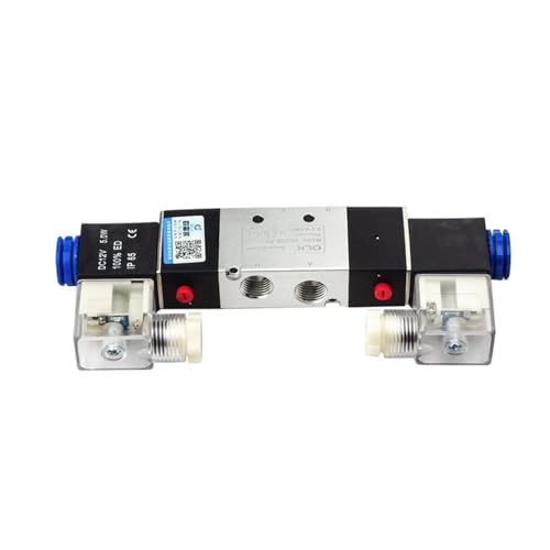 Distributeur pneumatique 4V220-08 robuste à double solénoïde - 2