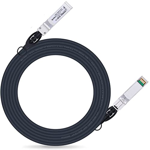 10G Sfp+ Twinax Cable, Direct Attach Copper(Dac) Passive Cable, 3M (9.84Ft),For Cisco Sfp-H10Gb-Cu3M, Meraki, Ubiquiti, Mikrotik, Intel, Fortinet, Netgear, D-Link, Tp-Link And More #TOP19