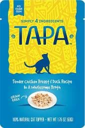 Tapa855009 Chicken Breast & Duck Recipe Cat Food Toppers, One Size