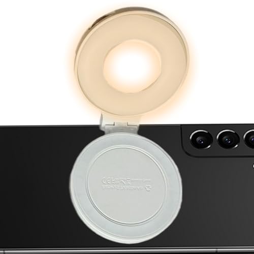 Lumière à selfie magnétique et lampe de téléphone réglable à 360°