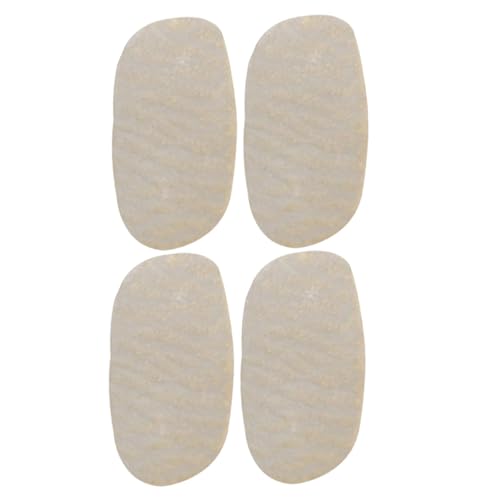 GALPADA 4pcs Cello Bridge Pads Soft Sheepskin Protectors for Cello Parts Easy to Install Durable String Support for Enhanced Sound Quality