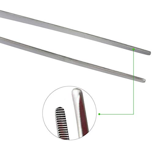 Pinzas herramienta de pecera de 48 cm para alimentar serpientes 5