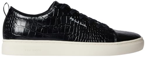 PS Paul Smith Mens Shoe LEE Black Croc Black 10