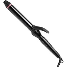 Izutech CurlPro430 Ceramic Curling Iron, Black, 1.25 Inch