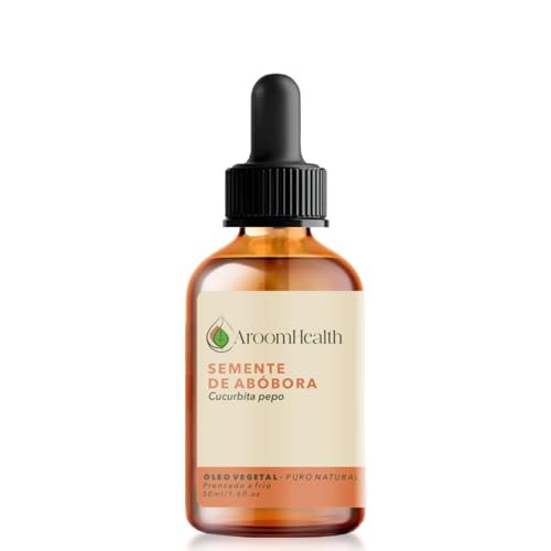 Óleo vegetal puro natural de semente de Abóbora - 50 ml