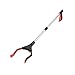 KY-Tech Pince à déchets pliable de 81,3 cm avec long bras rotatif pour personnes handicapées (Orange)
