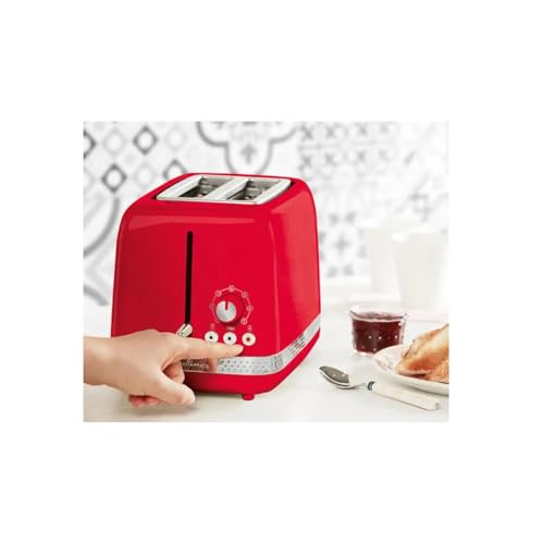 Grille-pains 2 Fentes 850w Rouge - LT300510