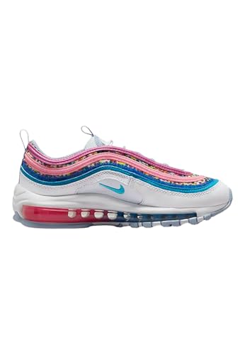 Nike Nike Kids Air Max 97 SE - White, Blue Lightning, Active Fuschia