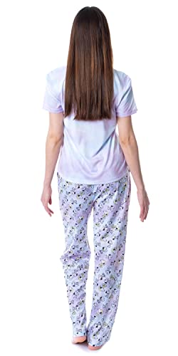 INTIMO Peanuts Womens' I Woke Up This Cute Tie-Dye Sleep Pajama Set2