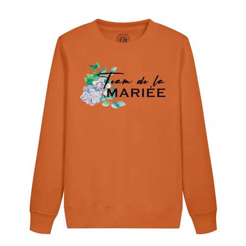 Sweatshirt enfant team de la mariée pour éviter le froid au mariage