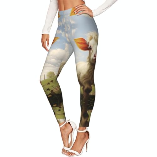 Leggings de granja mujer: pantalones de entrenamiento suaves contra la incomodidad
