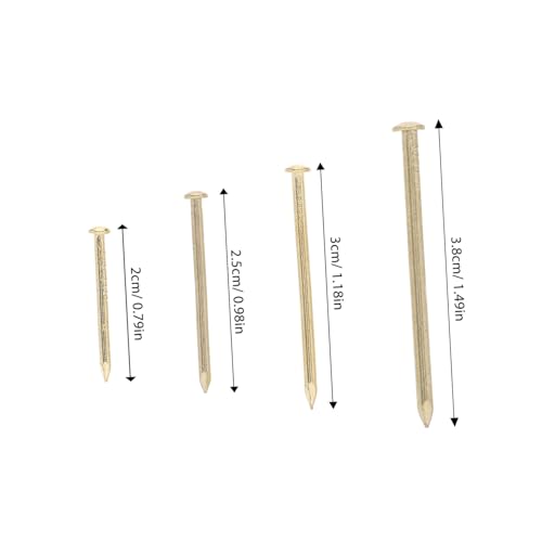 Image of 1set Assorted Nails Kit for Hanging Pictures Home Use Multi-Specification Wall Panel Hardware User-Friendly Tools for for Picture Frames Crafts