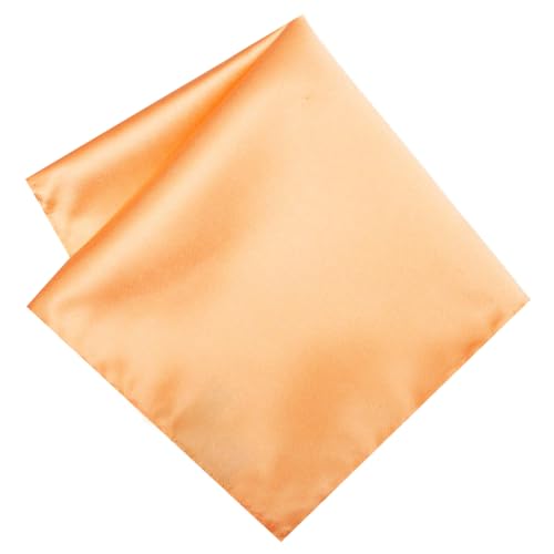 Image of LEONARDI Men's Solid Pocket Square | 30cm x 30cm | Smooth texture | Microfiber | Pack of 1 |