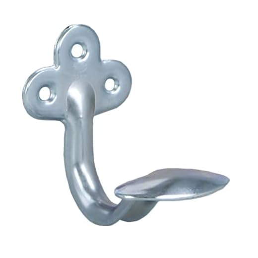 Amig - Colgador de Pared Metálico Mod.2 | Hierro Cincado Resistente | Ideal para Ropa, Abrigos, Bufandas y Bolsos | Estilo y Organización en Recibidores y Habitaciones, Zincado