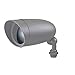 LED Landscape Flood 6 Watt; Light Gray Finish - Set of 12