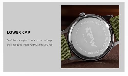Image of Gosasa Unisex Military Watches Sport Textile Nylon Strap Stylish Men Watch Luminous Fashion Watches Analog Display Quartz Waterproof Casual Wristwatch