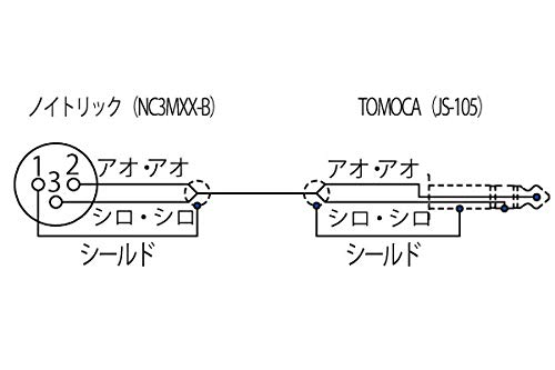 TRSフォン-XLR（オス）（CANARE )/ SPC05-B2　8本セット TRSフォン-XLR（オス）（CANARE )/ SPC05-B2 8本セット Amazon