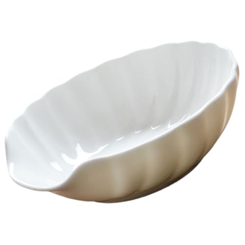 HIAKDOFT Bol de de Estilo para Ensaladas y Frutas Diseño Creativo y Pulido Fino Gran Capacidad para Compartir Reuniones Familiares y Decoración Elegante para Cocina y Comedor
