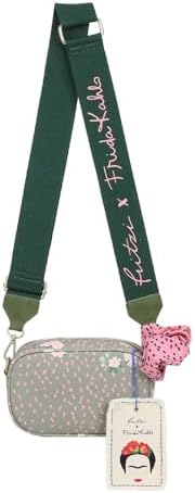 Fritzi x Frida Kahlo Easy Go Canvas Crossbody Bag bolso bandolera...