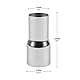 Auspuffrohradapter, Universal-Edelstahl-Auspuffrohranschlussrohradapter Reduzierst¨¹ck Modifiziertes Teil(51-63MM)