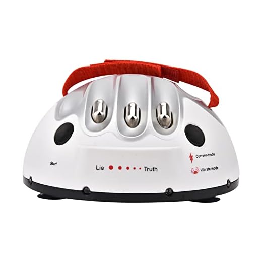 Tnfeeon Detector de mentiras, Detector de mentiras, Juego de Mesa, Juego de Choque de Dedos, probador de polígrafo, para Fiestas para Juegos de Beber
