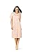 Produktbild Comtessa 181214 Damen Nachthemd 100% Baumwolle Apricot Gr. 36-38