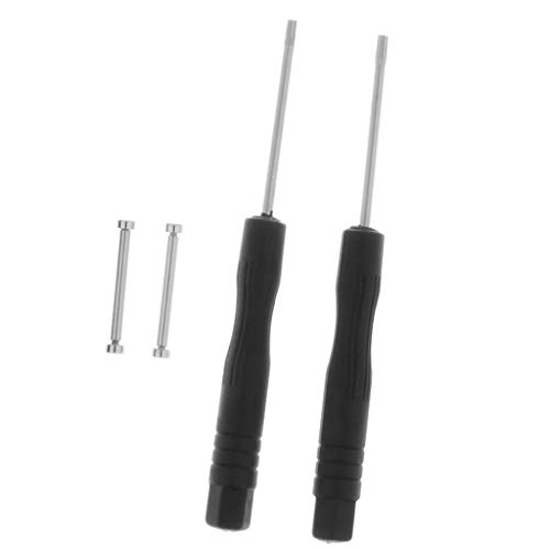 20mm Watch Repair Tools, Watch Band Adapter Kits Strap Connection Connecting Rod + Screwdrivers for Garmin Fenix 5S Watch - Silver