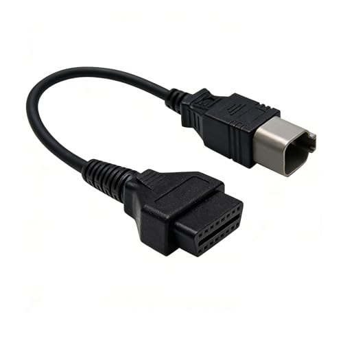 XTPTFABS 6 pin to CAN OBD2 OBDII Diagnostic Tool Cable Adapter Obd2 Motorcycle Adapter Compatible with BRP Moto ATV UTV Motorcycle Bike Clut