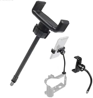 1/4inch Metal Cold Shoe Tripod SLR Flash Light Stand Rotatable Head Arm Phone Clip Holder Mobile Clamp Selfie Live Mount Bracket