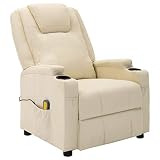 El sillón reclinable eléctrico tiene 6 puntos de masaje para la cabeza, el cuello, la espalda y las piernas