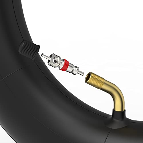 Image of RUTU 3.00 /3.5 /7.00 /8.00-10 and 3.00-12 Heavy Duty Replacement Inner Tube with Installation kit Fit for Dirt Pit Bike Scooter Moped ATV