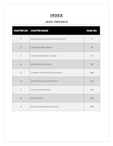 Image of JEST Physics PYQ Book | Previous Year Solved Question Paper | 14 Years (2012-2025) PYQ with Explanations | Topic-Wise Sorted JEST Physics PYQ Book for Joint Entrance Screening Test (JEST) 2026 | IFAS