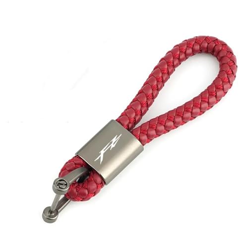 Image of Keychain for YH FZS600 F 2013-2020 2021 2022 Motorcycle Keychain Keyring Accessories(Dark Red)