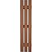 12 in. W x 59 in. H Builders Edge, Standard Three Board Spaced, Board-n-Batten Shutters, Includes Matching Installation Spikes (Per Pair), 471 - Treated Cedar