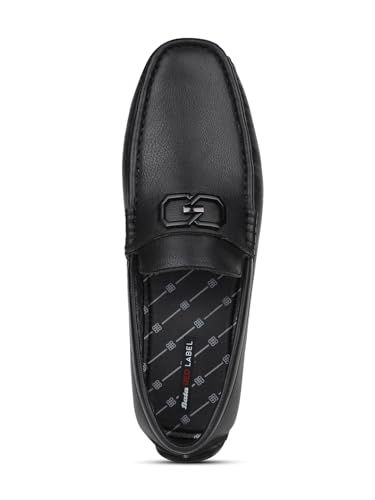 Image of Bata Red Label, Kim,Black Men's Loafer Shoes