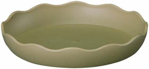Yamato Plastic Pot Plate, Noble Plate, No. 5, Diameter 5.9 x Height 1.0 inches (150 x 26 cm), Green