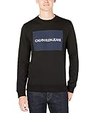 Calvin Klein Men's  Institutional Logo Crew Neck Sweatshirt