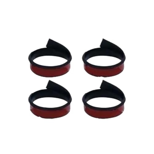 Protectores de guardabarros de 3.5cm en color negro para Audi RS6 RS7 C7 y RS Q3 (Pack de 4 piezas)