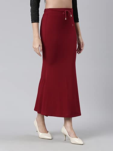 Image of TWIN BIRDS Saree Shapewear for Women | Super Soft Viscose Elastane Saree Petticoat Skirt | Stretchable & Comfortable SareeShaper