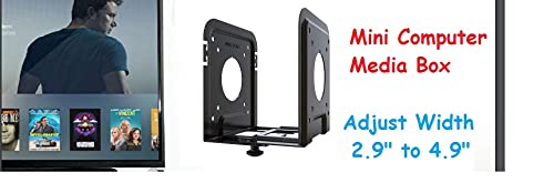 Mount Plus D-06-03 Super Wide Adjustable Device Wall Mount | Mount On Back Of Tv And Monitor | Dvd Players, Cable Boxes, Receivers, Set Top Box, Game Console Such As Ps3, Ps4, Ps5 #TOP5