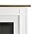 Bowery Hill 67.25" Freestanding Electric Fireplace with Wood Mantel, Realistic Flame and Log Display, Replaceable Heater Insert, Remote Control, and Built-in Timer for Living Rooms or Bedrooms