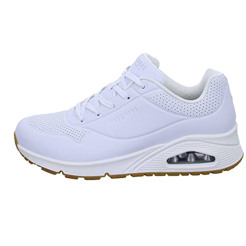 Image of Skechers Womens Uno - Stand On Air White 9 B - Medium
