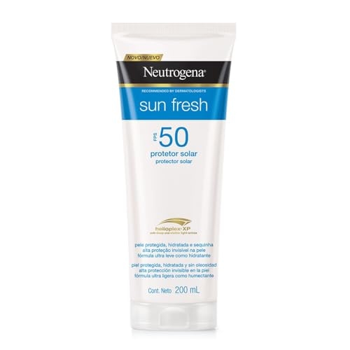 Neutrogena Sun Fresh Protetor Solar Corporal, FPS 50, 200ml