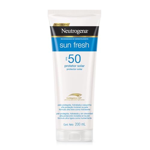 Neutrogena Sun Fresh Protetor Solar Corporal, FPS 50, 200ml