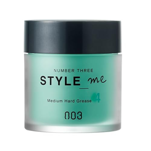 Number Three style Me Medium hard grease hair wax 50g miniatura 4
