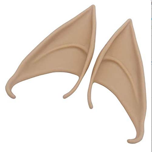 YUY Oreja de Elfo, Disfraz de Disfraz de Duende con Orejas de Hada de Punta Suave, Accesorio de...