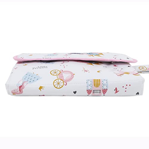 Trocador Portátil Bebê Fraldas Impermeável Acolchoado Tam G - Princesinha Cici