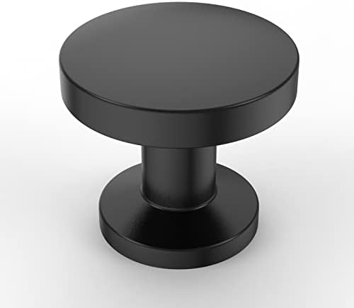Asidrama 10 Pack Matte Black Kitchen Cabinet Knobs - Dresser & Dr...